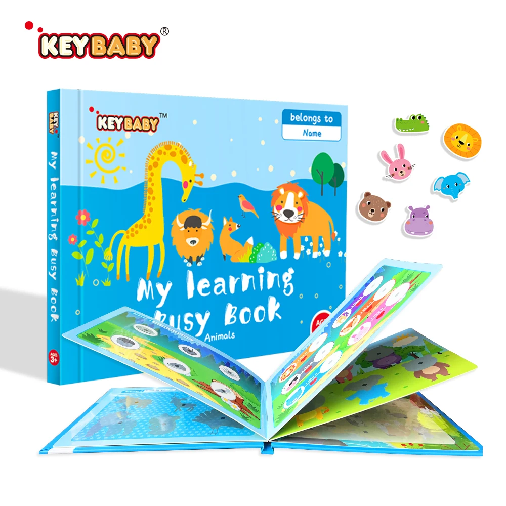 Dinosaur Animal Activity Board Book Toddlers