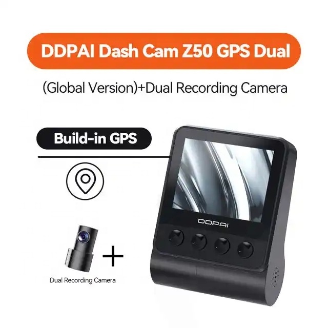 Dual Lens Dash Cam with App Control 4