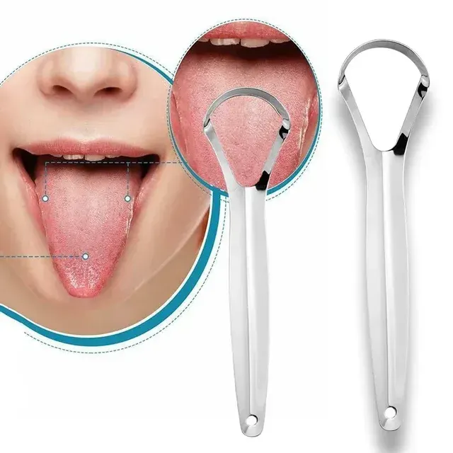 Stainless Steel Tongue Scraper for Bad Breath 3