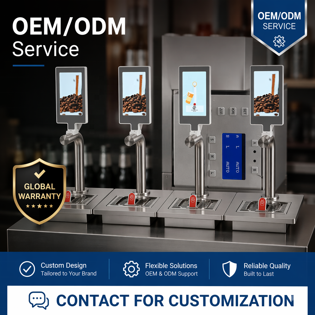 Automatic Commercial Cold Brew Coffee Machine Vending 64 2