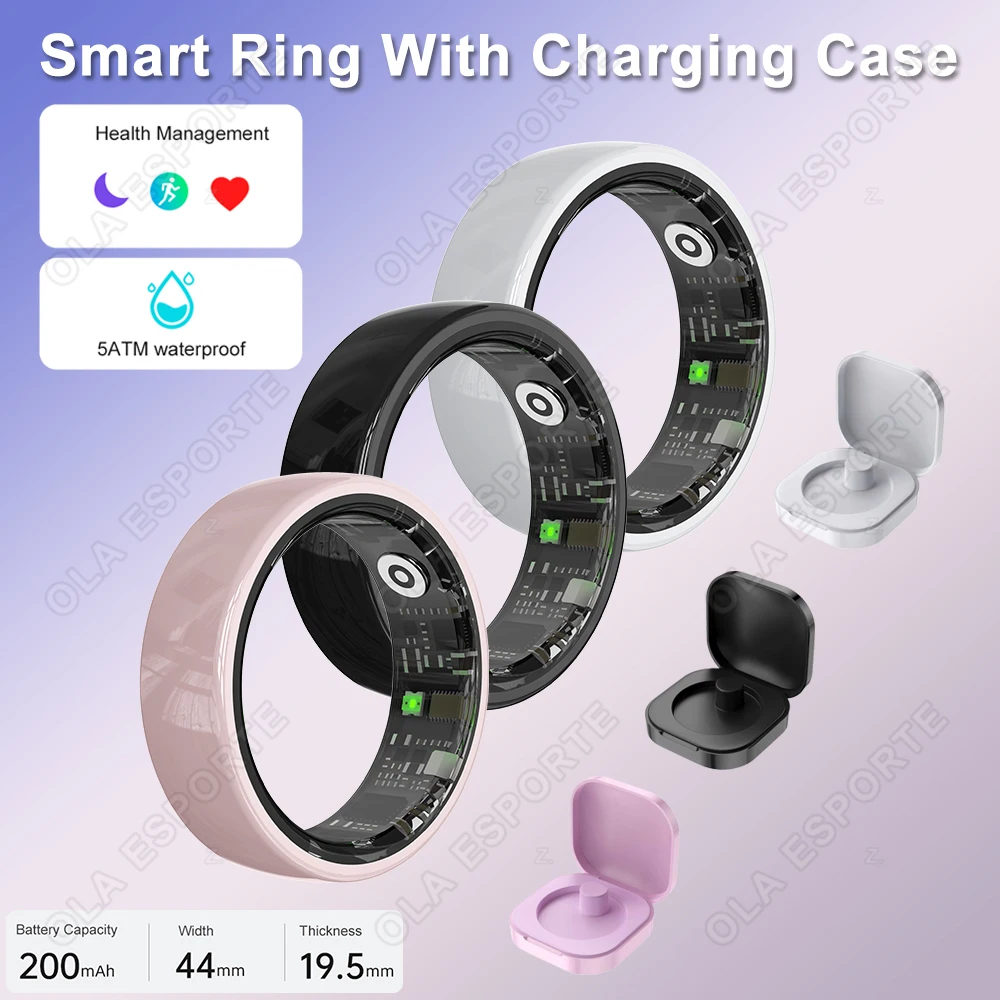 Smart Ring mit Ladecase