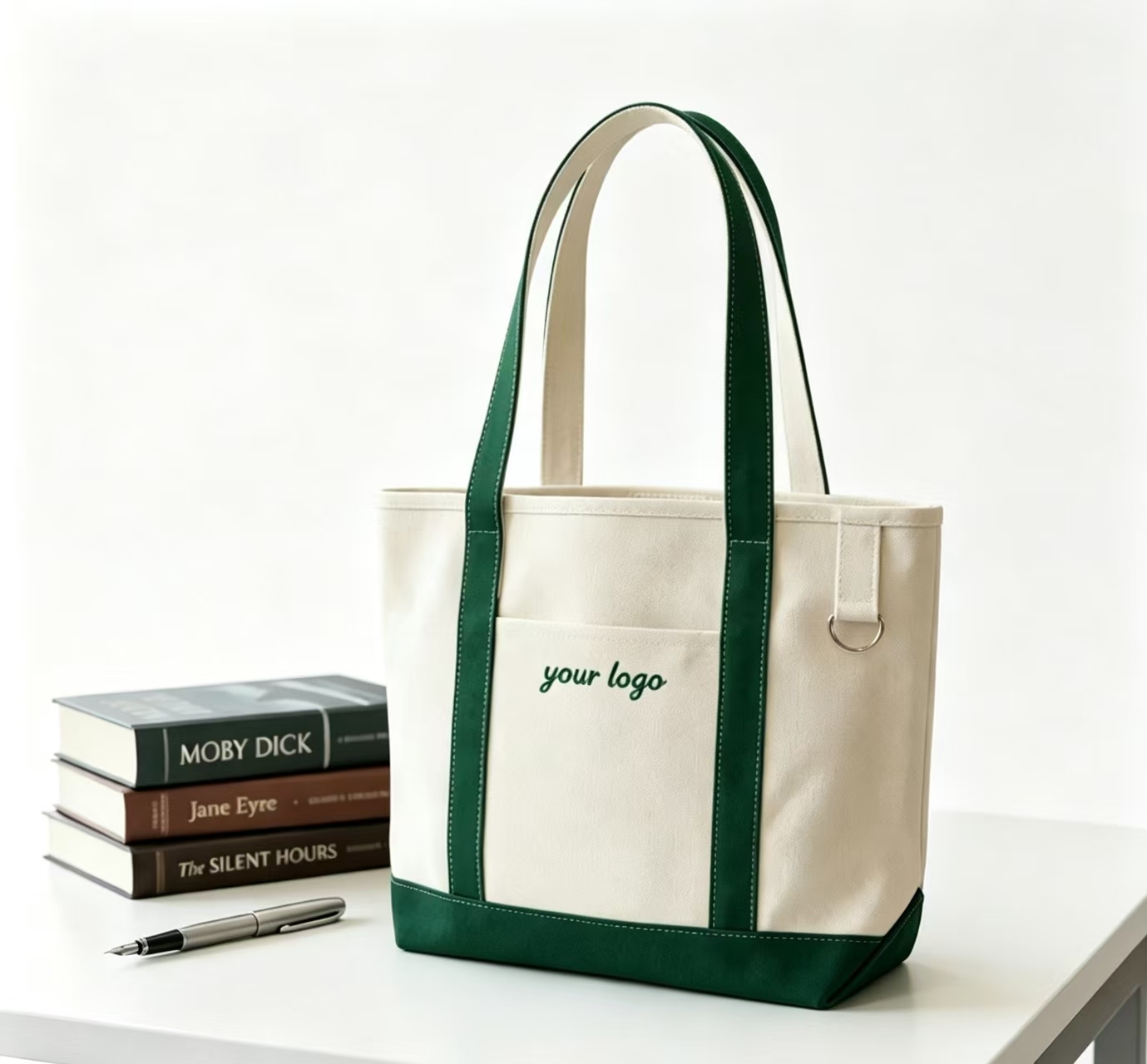 Multicolor Canvas Tote Bag 4