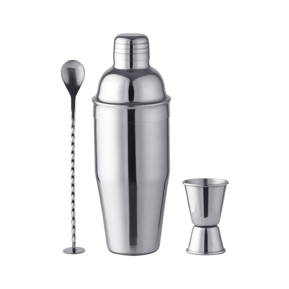 Edelstahl-Barset mit Cocktailshaker 2