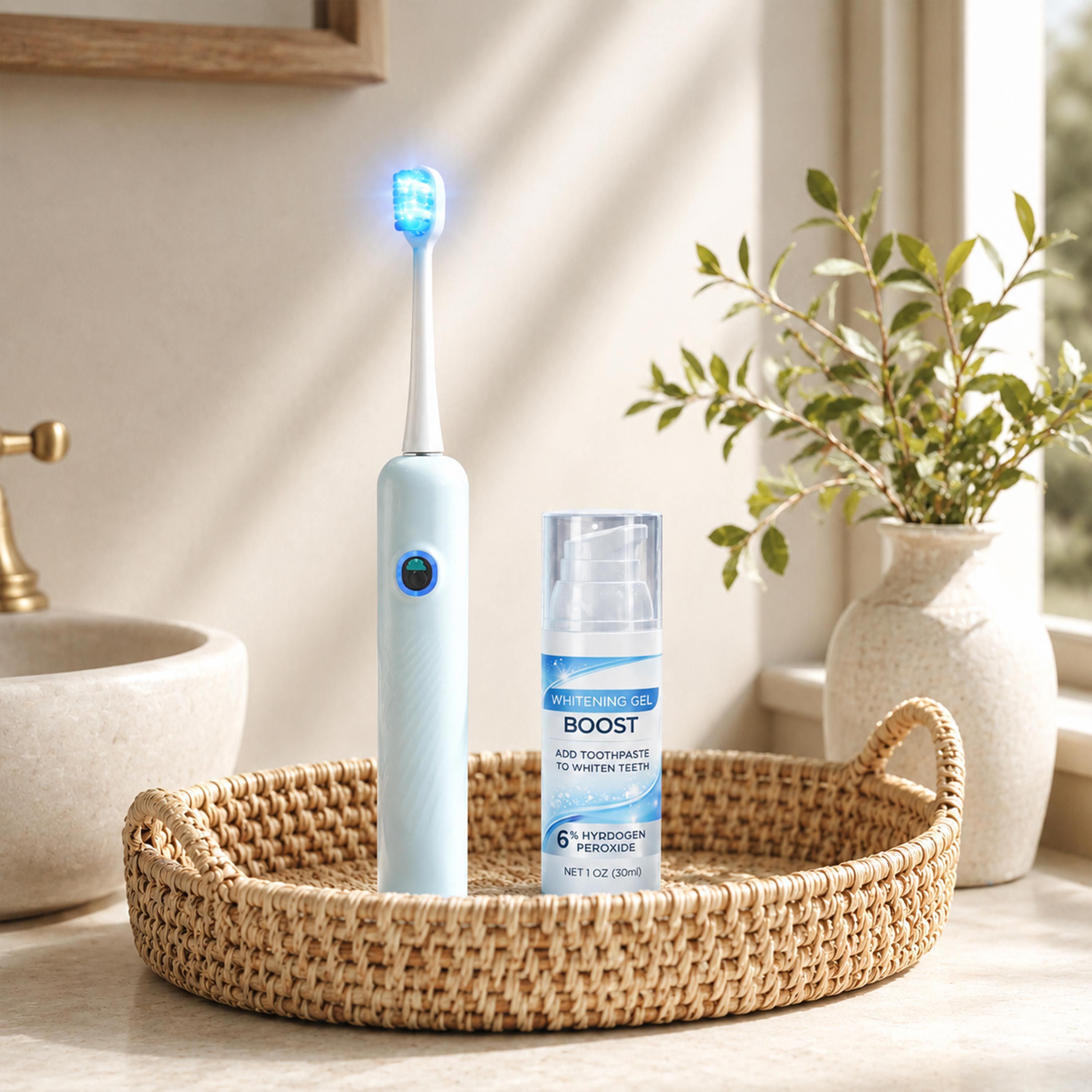 Luxsmile Sweeping Ultrasonic Portable Compact Electrical Smart Sonic