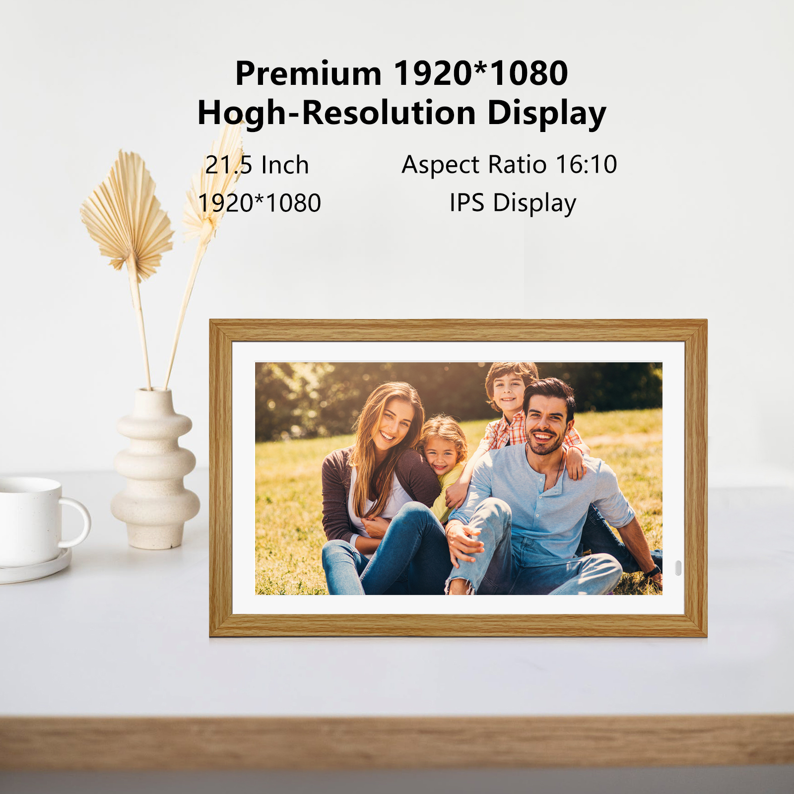 21.5 Inch Digital Photo Frame with WiFi 2