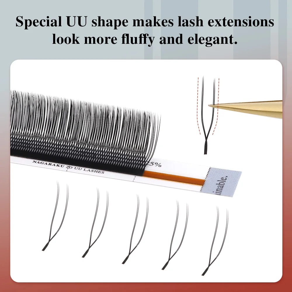Soft U-Shape Natural Lash Extension Set