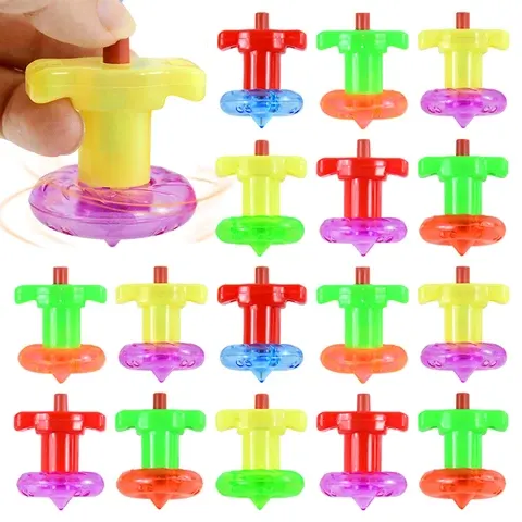 18-Piece Mini Gyro Toy Party Favors