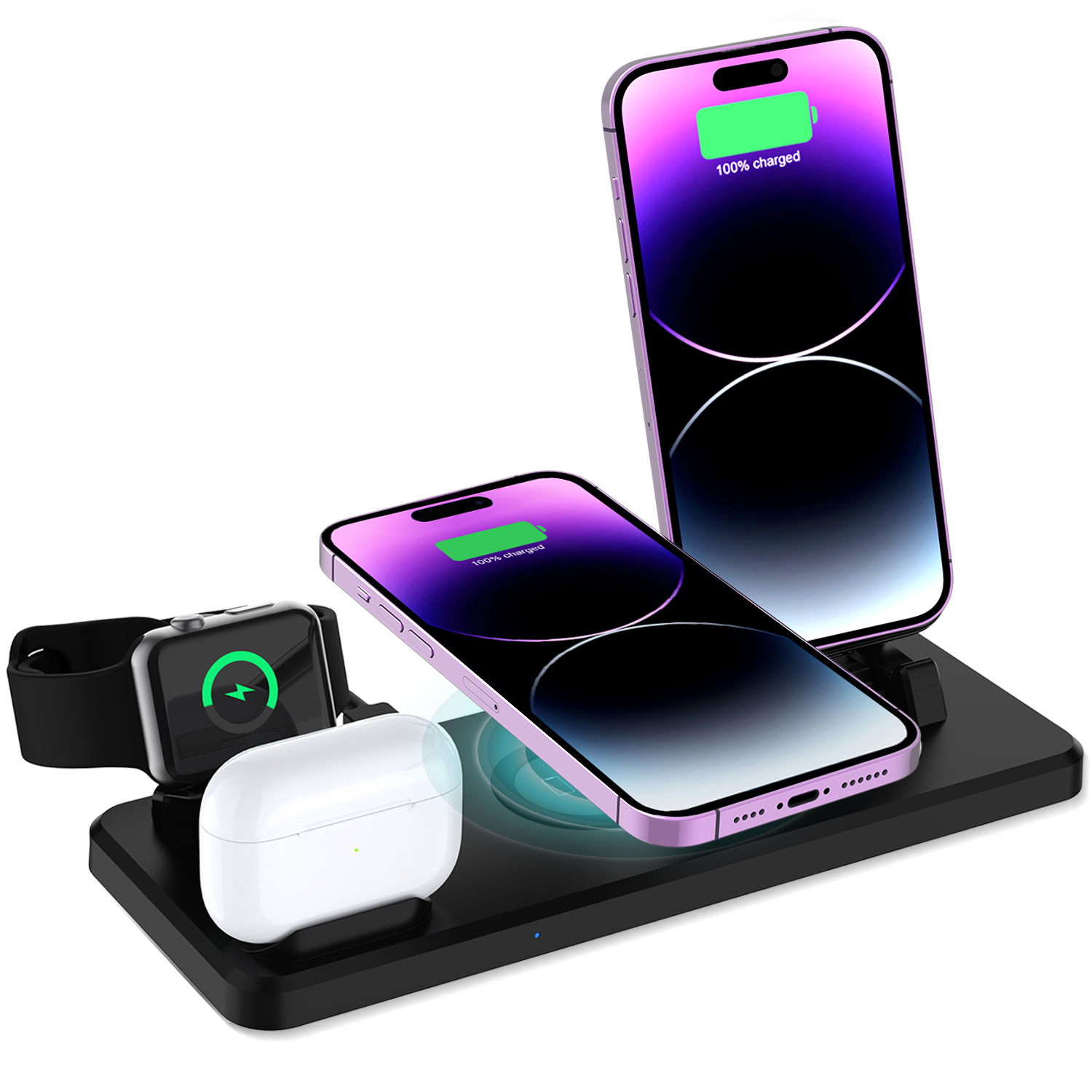4 in 1 Wireless Charger 15W Fast Charging 2