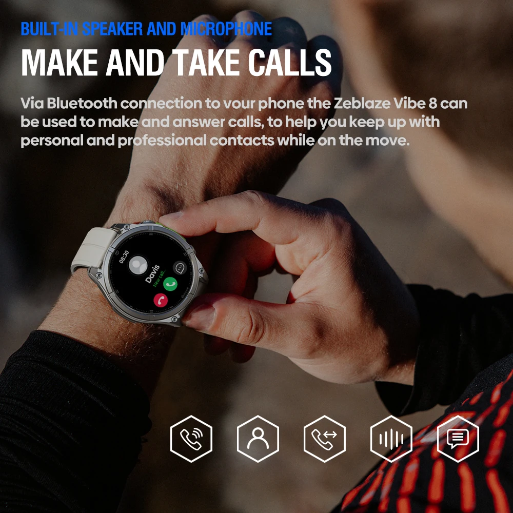 AMOLED Smartwatch with Sapphire Glass 3