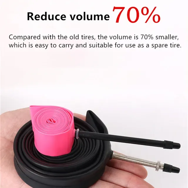 Ultralight TPU Bike Inner Tube with Presta Valve 2