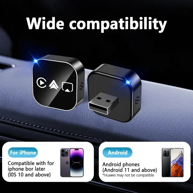 Wireless 4-in-1 CarPlay Adapter 2