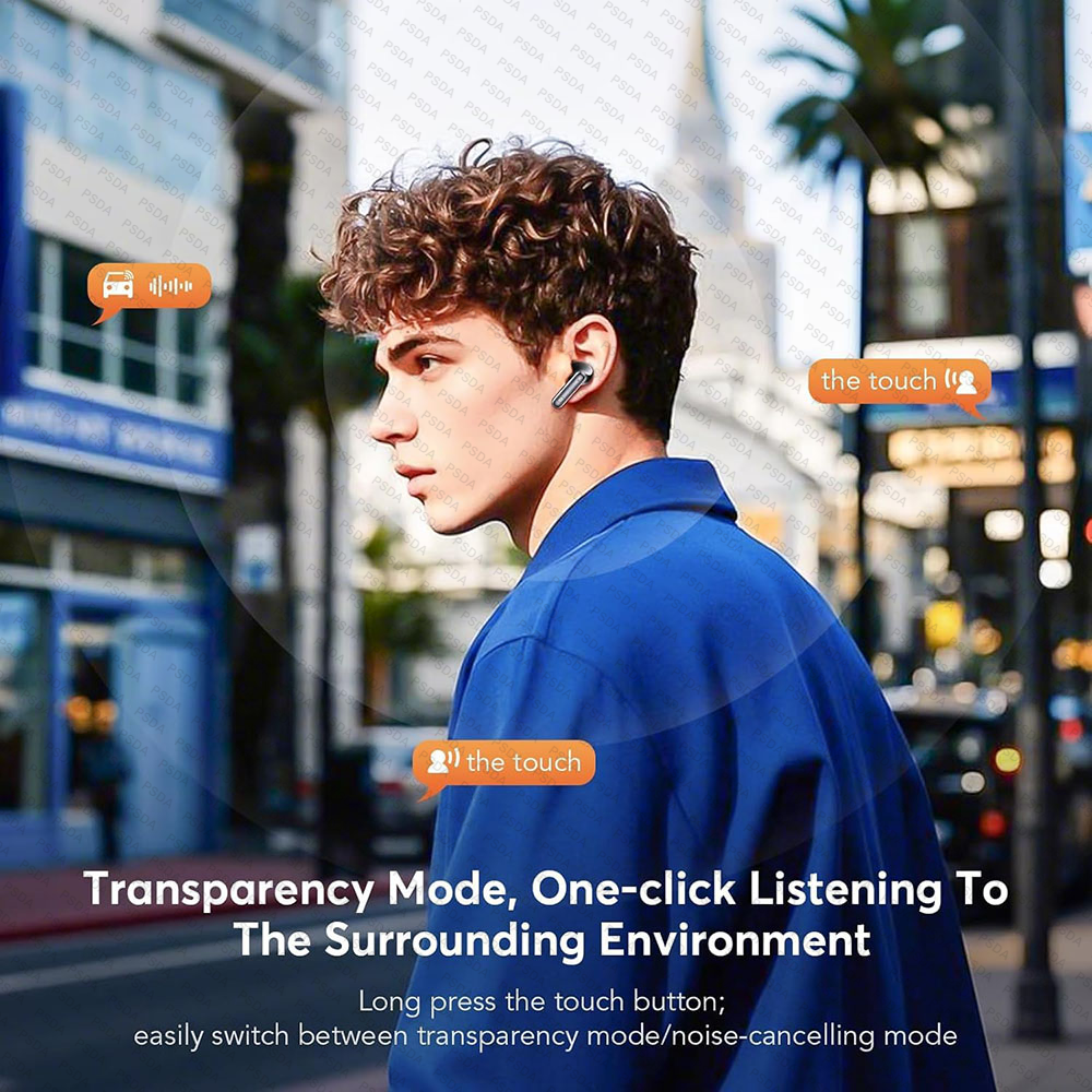 133+ AI Languages Wireless Earbuds ANC&ENC V6.1 in 4