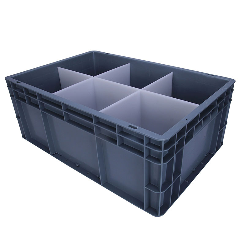 Euro Standard Solid Plastic Container Crate Heavy Loading 3