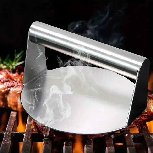 Stainless Steel Smash Burger Press 1
