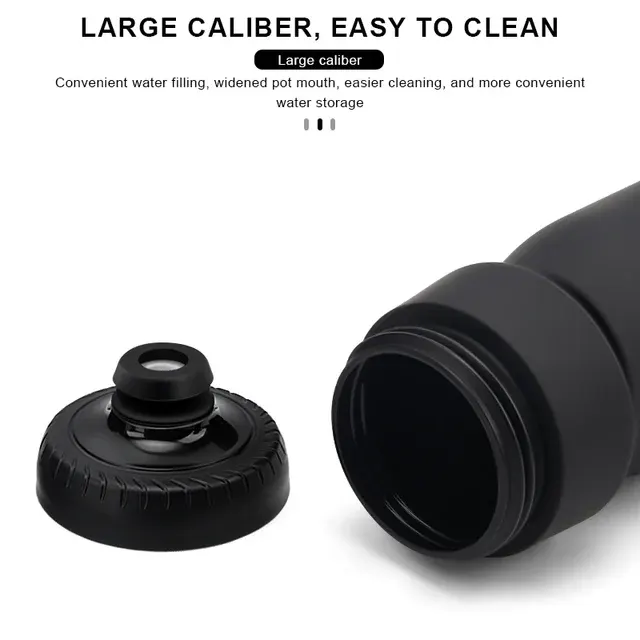 Squeezable 650ml Bike Water Bottle, Tasteless 4