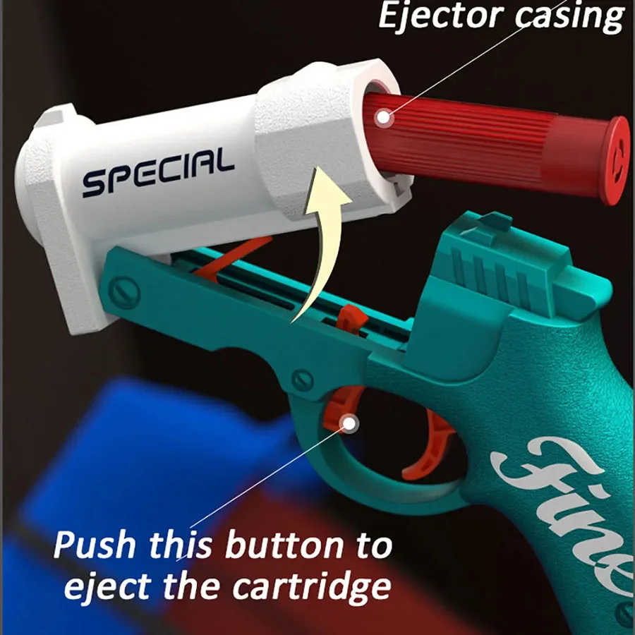 Mini Foam Dart Blaster for Kids 4