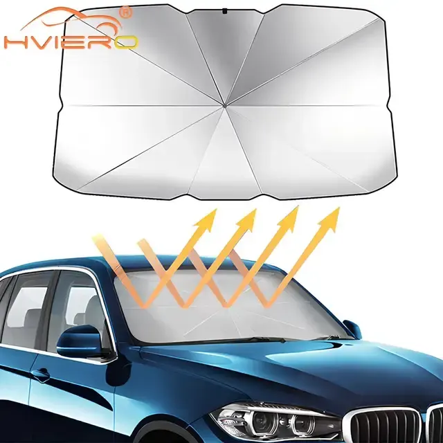 Foldable Car Windshield Sunshade Cover 4
