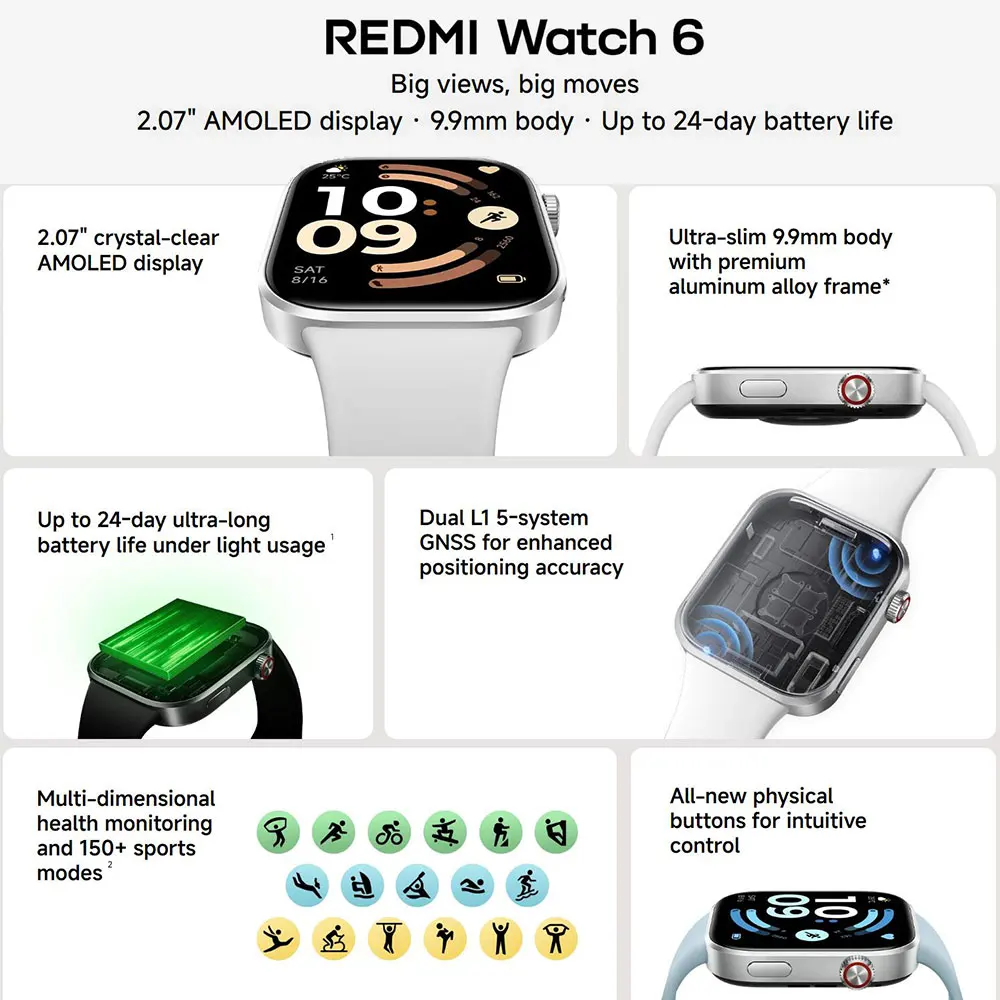2.07-Inch AMOLED Display Smartwatch 2