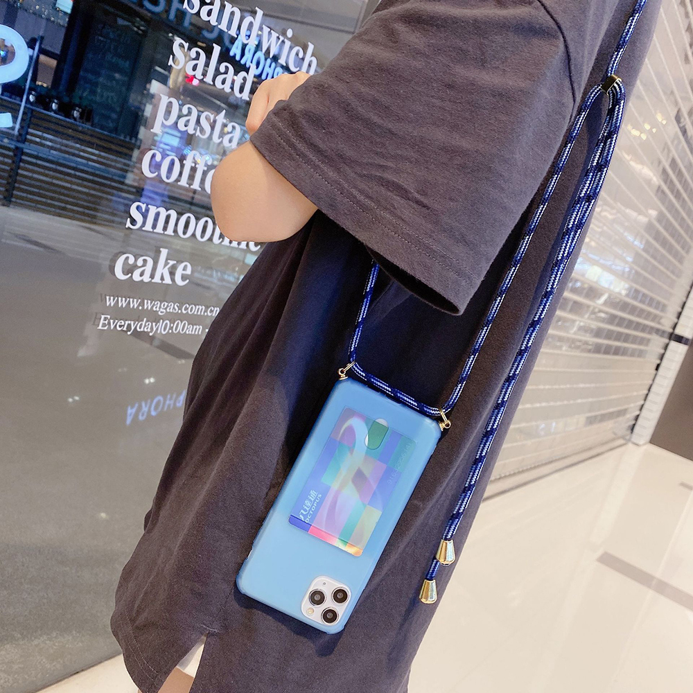 Matte TPU Phone Case with Card Holder 2