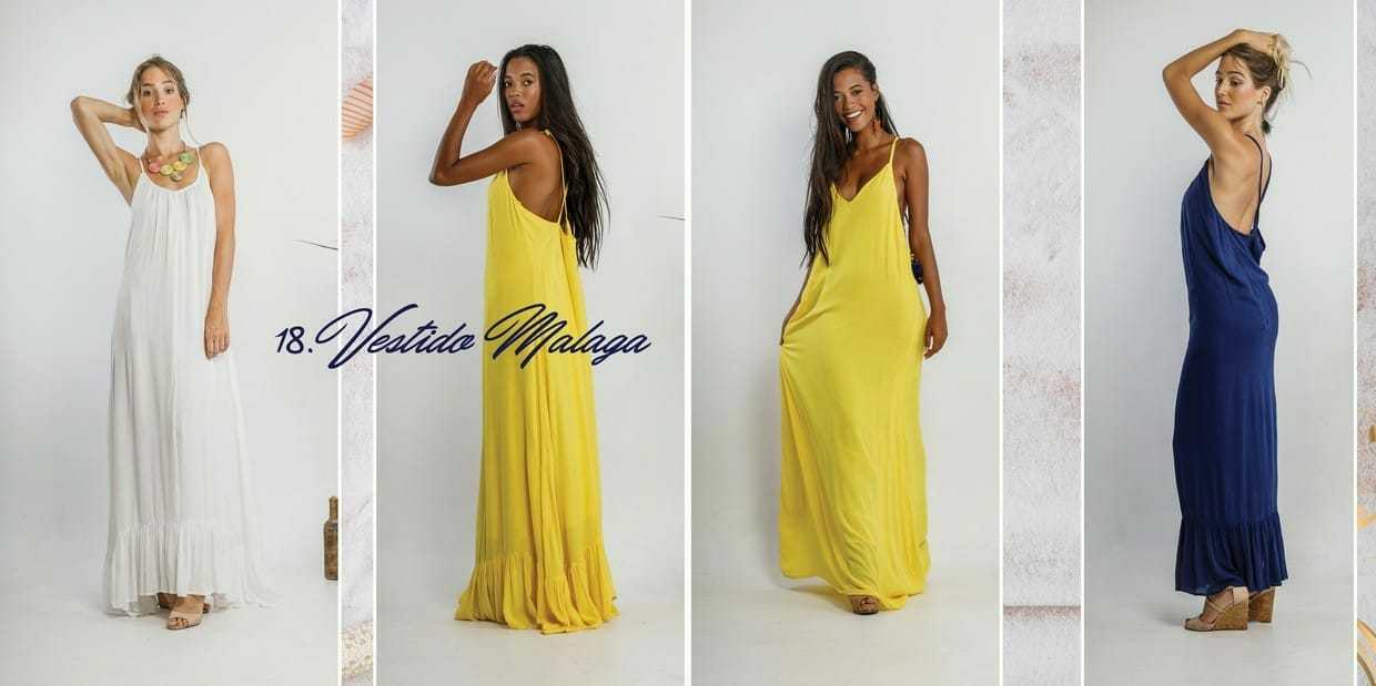 Langes Boho Maxikleid mit Langarm 2