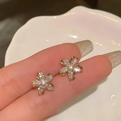 Floral Stud Earrings