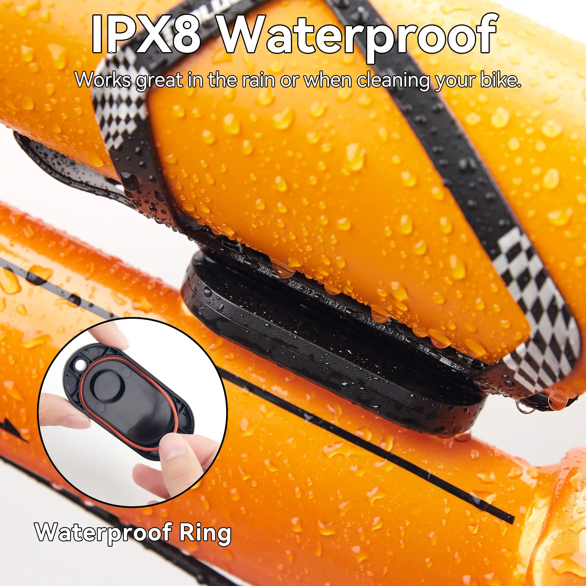 für SmartTag2 Bike Mount IPX8 Wasserdichter Fahrrad-GPS-Tracker-Halter Galaxy 3