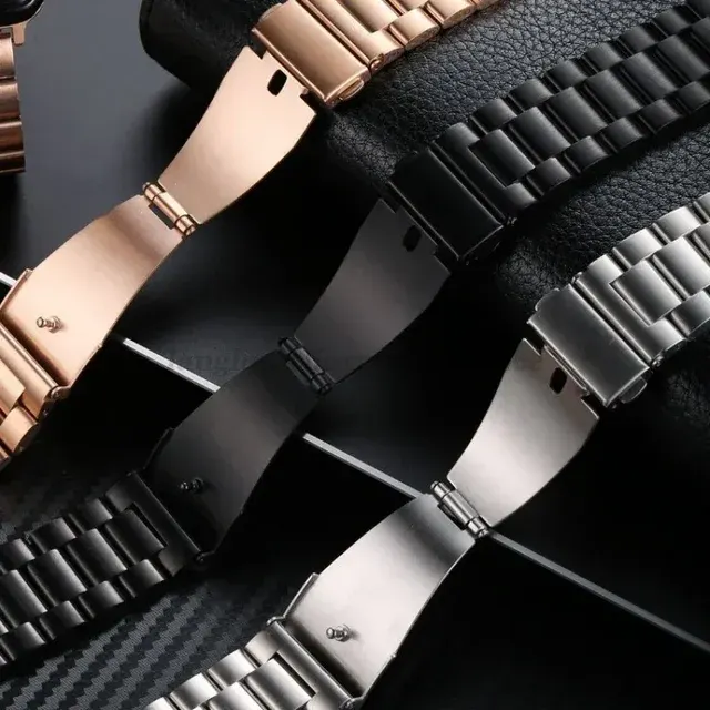 24 mm Stainless Steel Metal Watch Strap 4