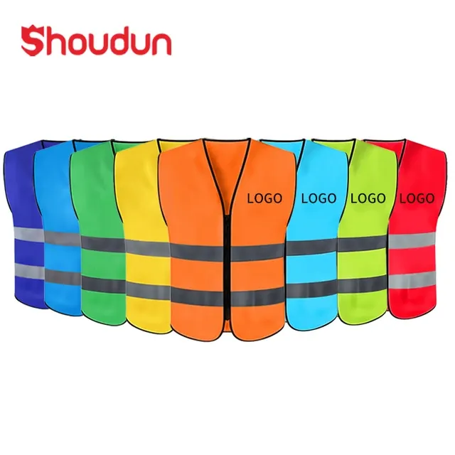 Hi Vis Reflective Safety Vest for Motorcycle Food 2