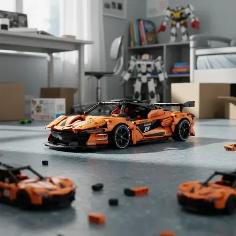 City Race Car Building Block Set