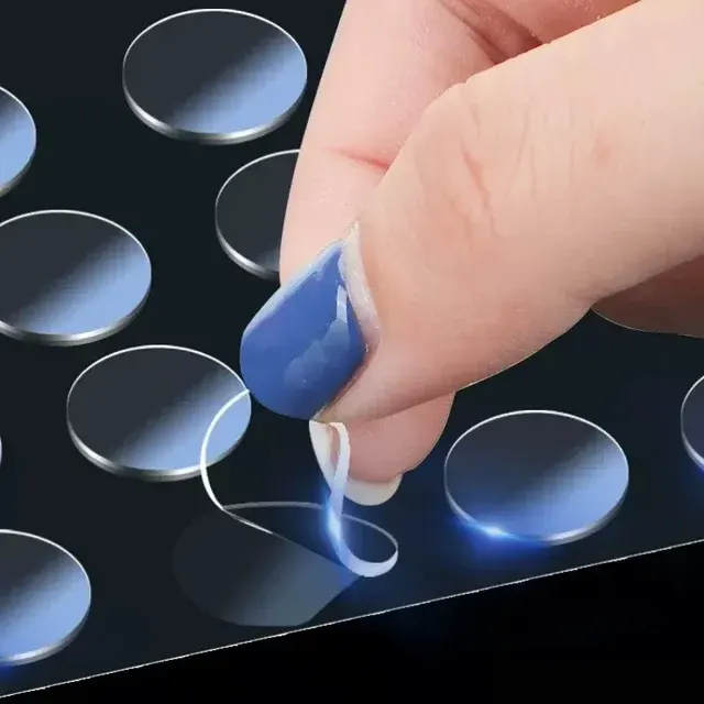 Round Double-Sided Acrylic Adhesive Dots 100 Pcs 2
