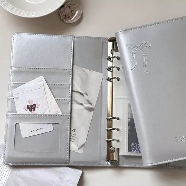 Silver A5 Kpop Photocard Binder 2