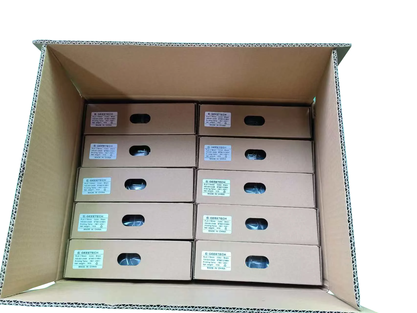10 kg Box PLA Filament 1.75mm 2