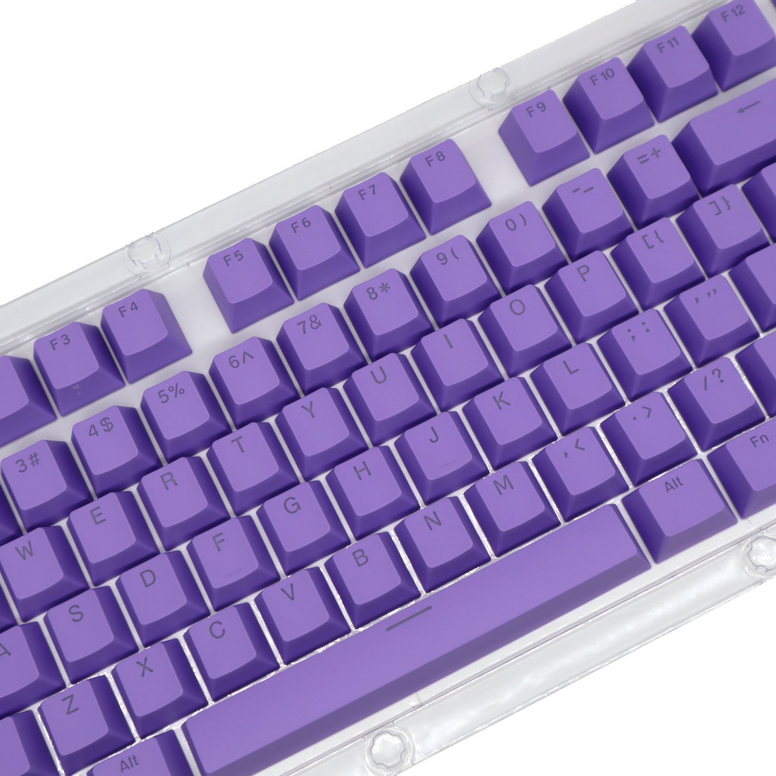 Colorful Translucent ABS Double-Shot Keycaps 2