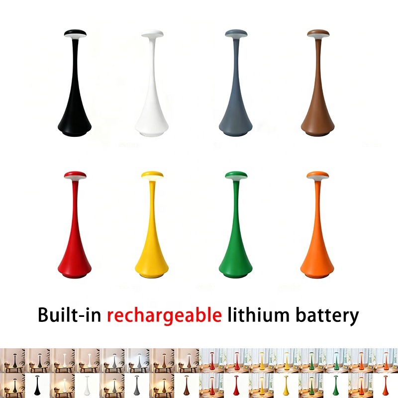 Modern Touch Control Cordless LED Table Lamp 3-Mode