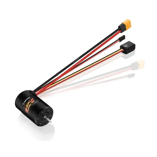 Waterproof Sensored Brushless Motor 1200KV with ESC 4