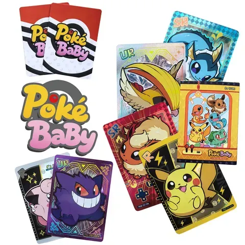 Holographic Chibi Trading Cards 59 Pieces