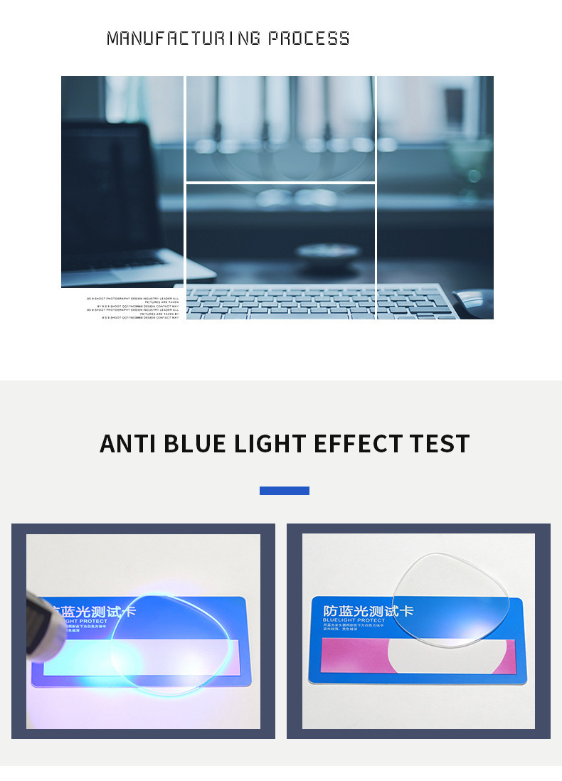 Anti Blue Light Glasses Luxury Optical Frames Computer 4