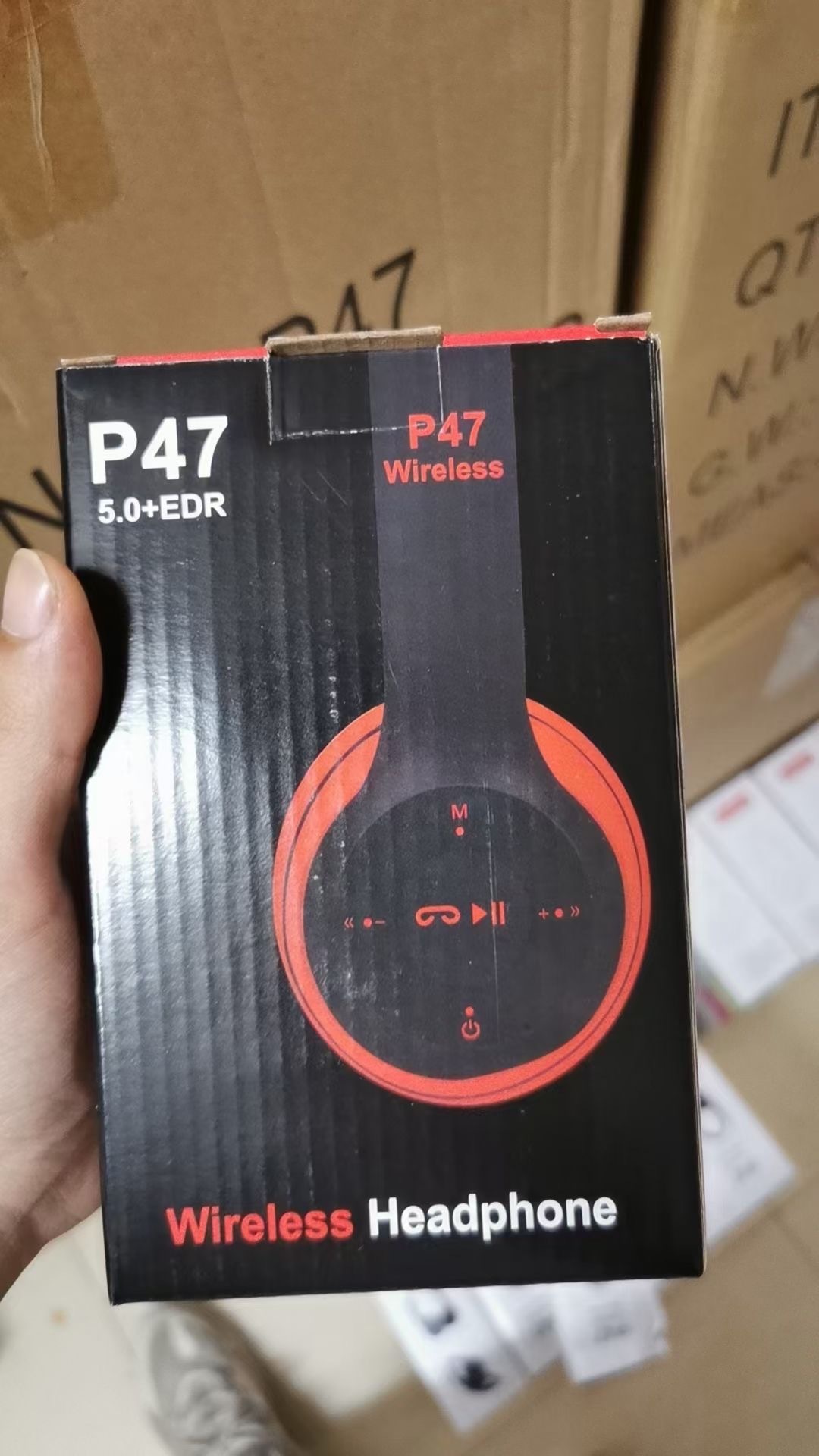 Gaming Headset Wireless Over Ear Cordless Headphones With 3