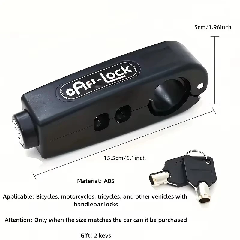 Universal Anti-Theft Handlebar Lock 2
