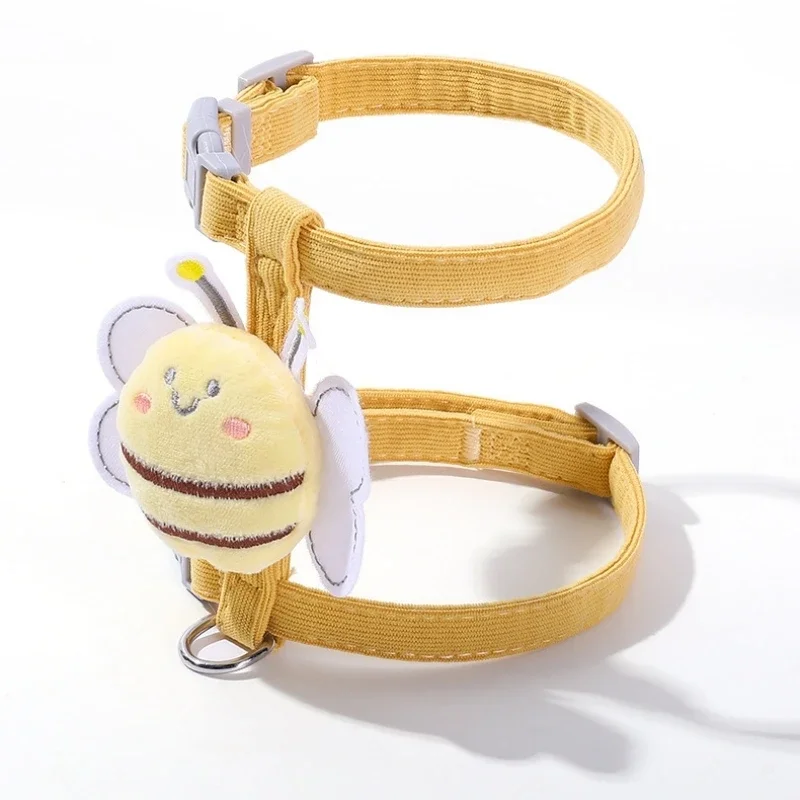 Double-Layer Cat Harness Set with Leash 4