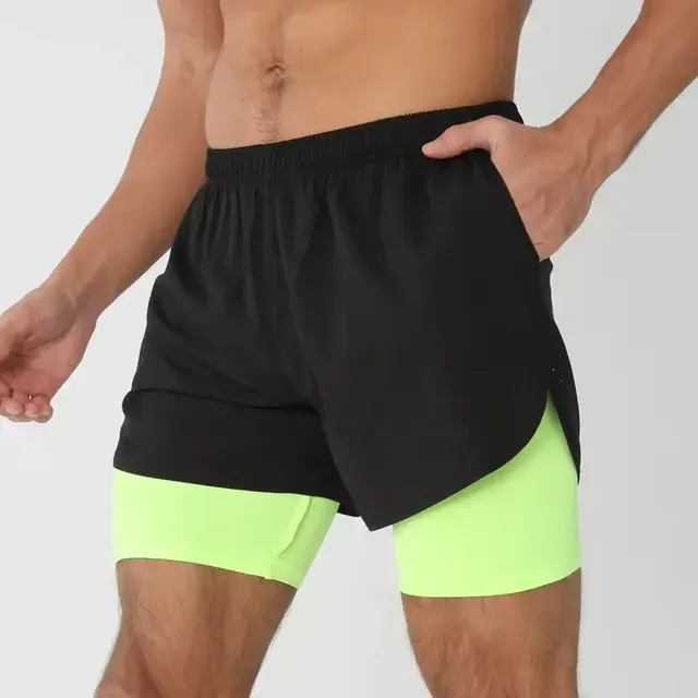 Men's Quick-Dry Running Shorts with Liner 3