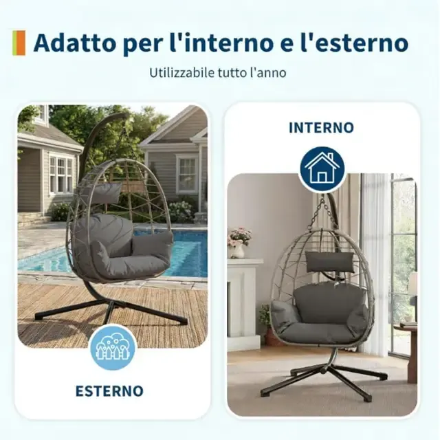 rattan hanging chair 4
