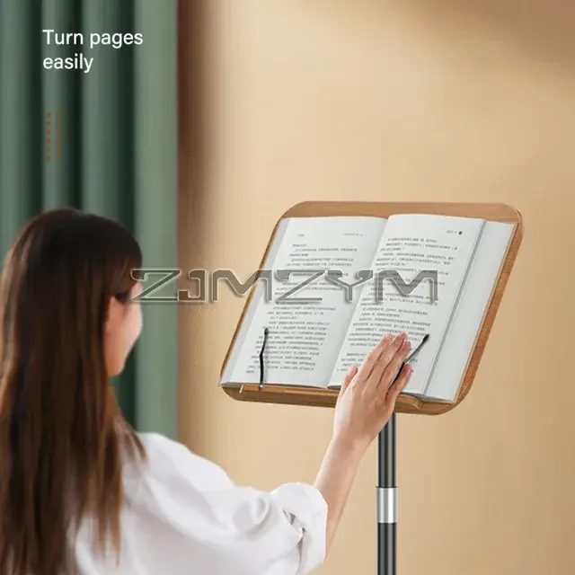 wooden book stand 2