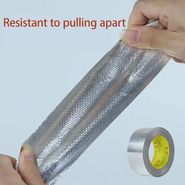 Heat-Resistant Fiberglass Aluminum Foil Tape 3