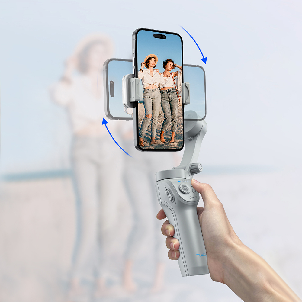 Video Photography Stable Mobile Gimbal 360 Quality Phone