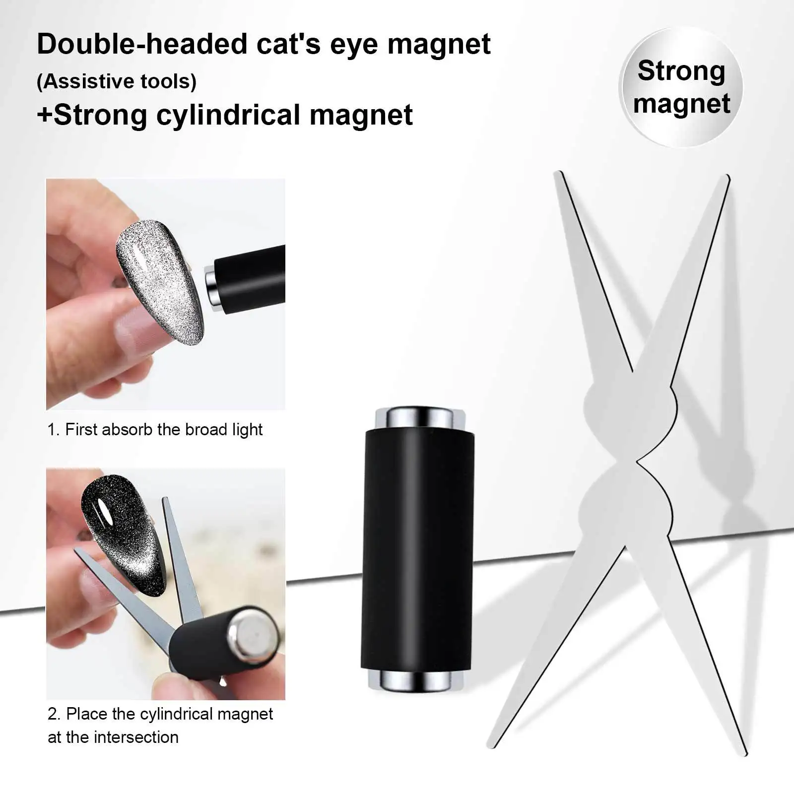 3D Cat Eye Magnet Stick for Nail Art 3