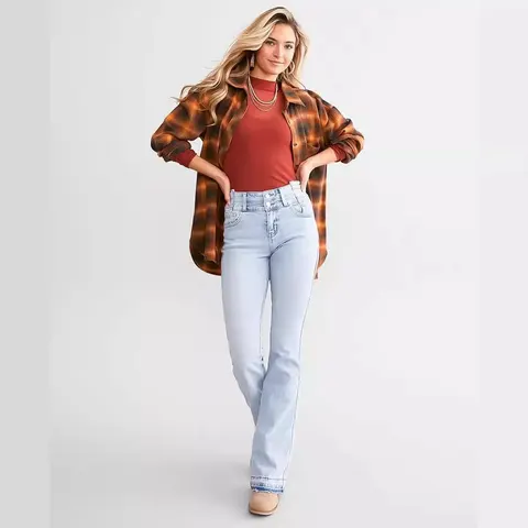 High-Waist Jeans