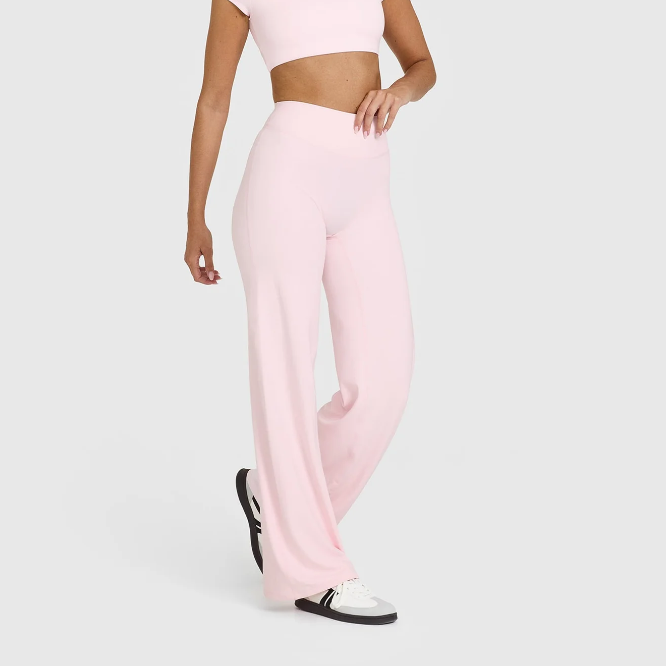 Full Length Hip Line Straight Leg Yoga Pants 4
