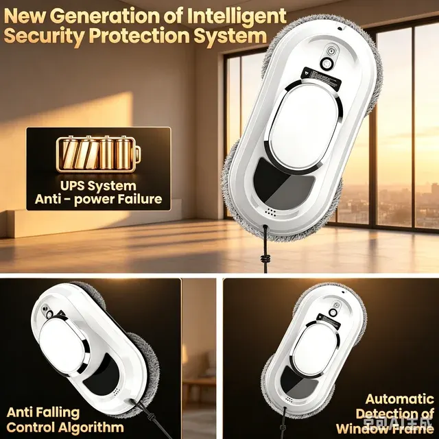Fully Automatic Window Cleaning Robot 4