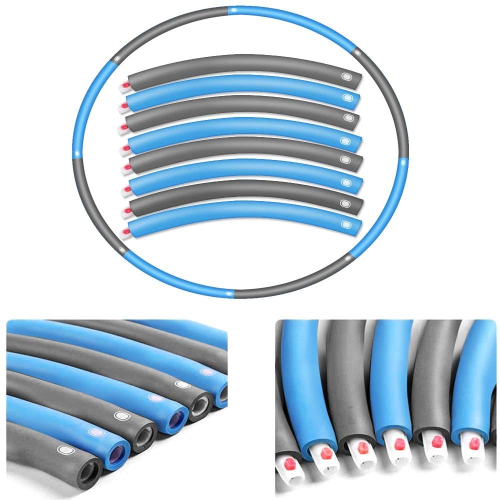 Detachable Plastic Weighted Hula Hoop 4